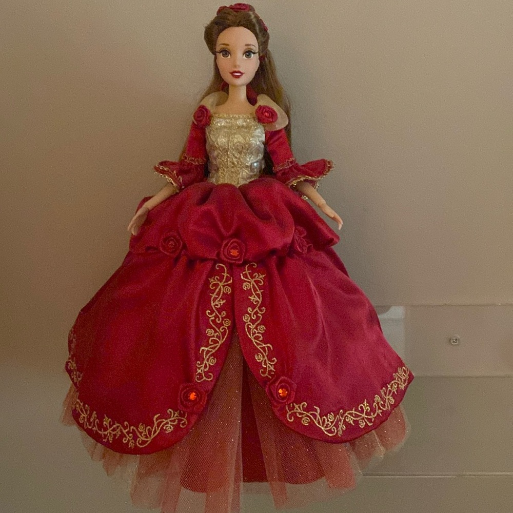 Belle Christmas doll